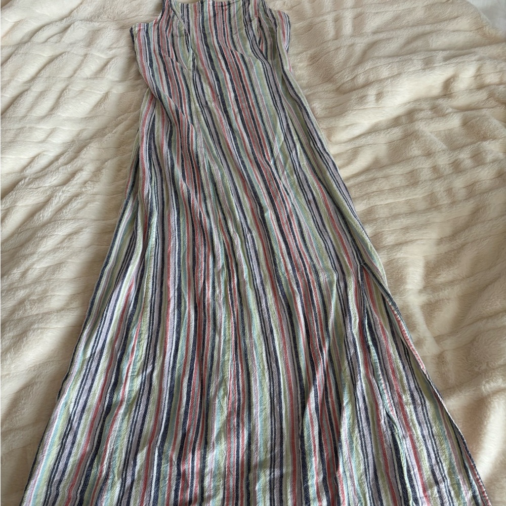Old Navy Multicolor Striped Maxi Dress